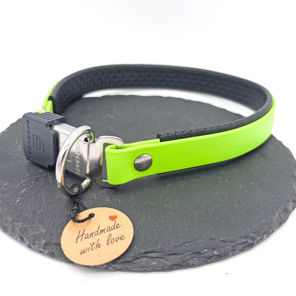 Halsband Biothane® | Sprenger ClicLock | gepolstert | 19 mm | verschiedene Farben – Bild 9